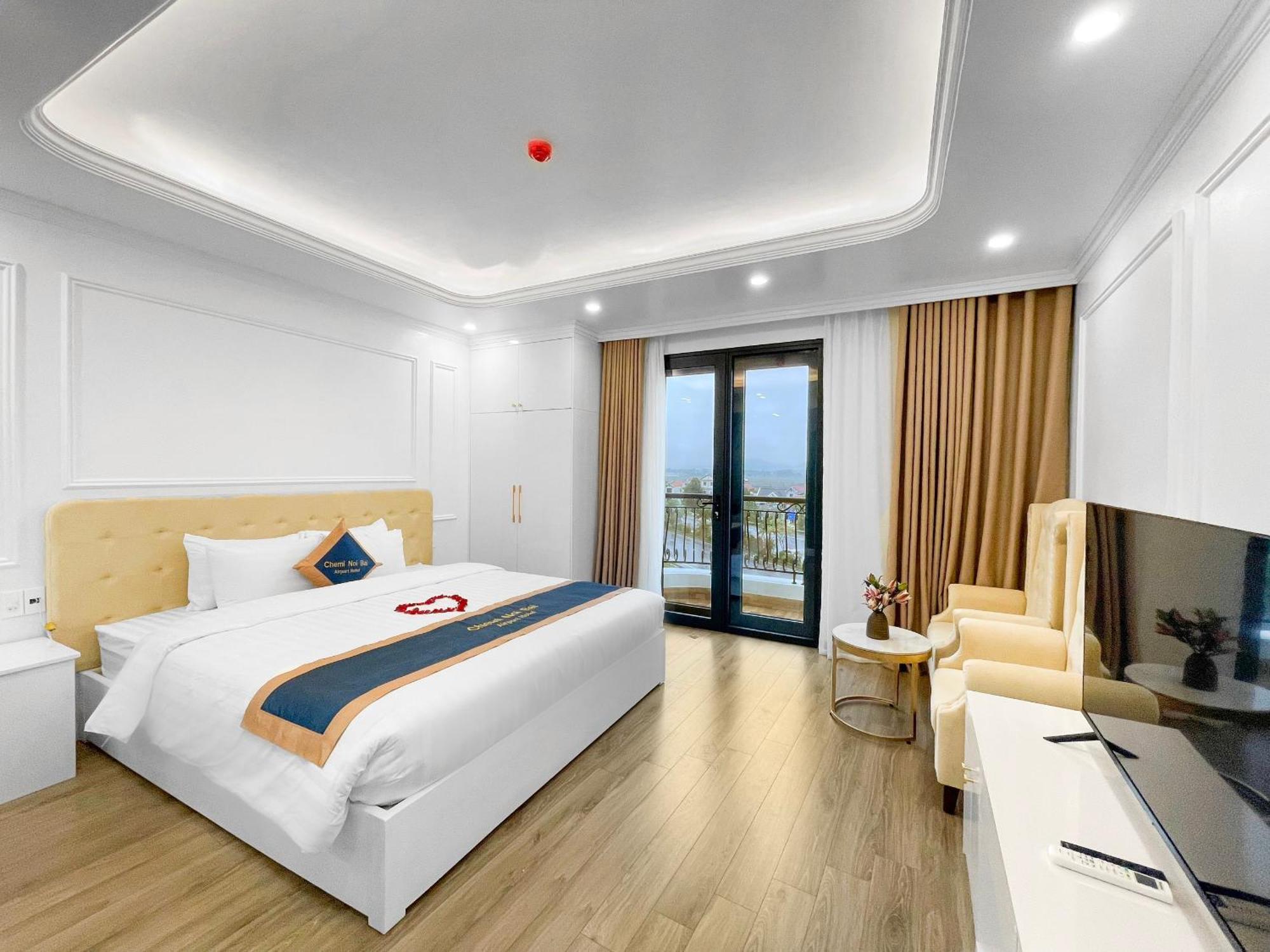 Chemi Noi Bai Airport Hotel Thach Loi Eksteriør bilde