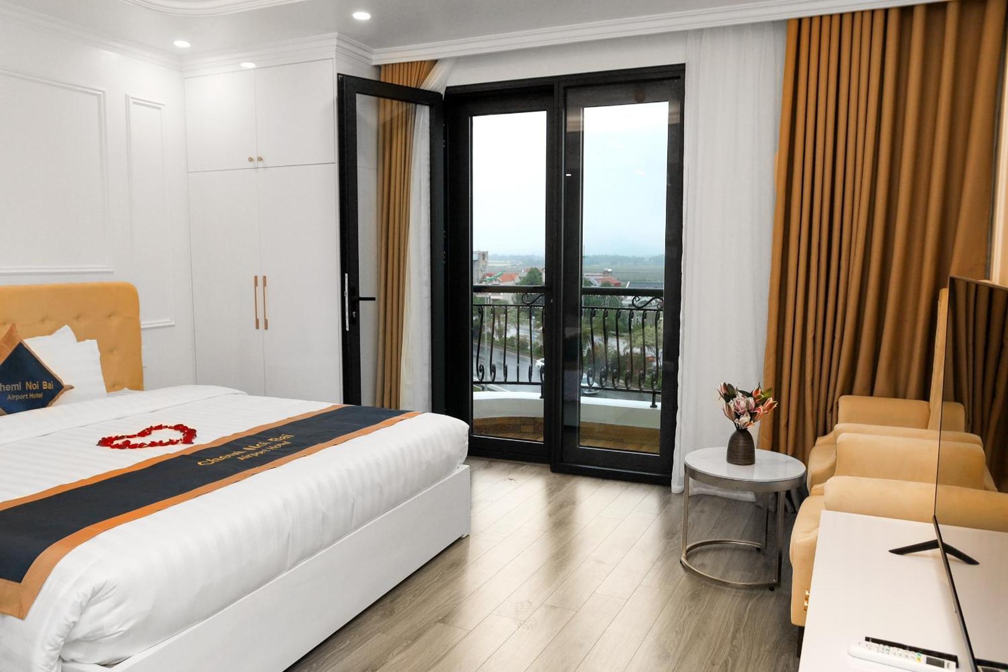 Chemi Noi Bai Airport Hotel Thach Loi Eksteriør bilde