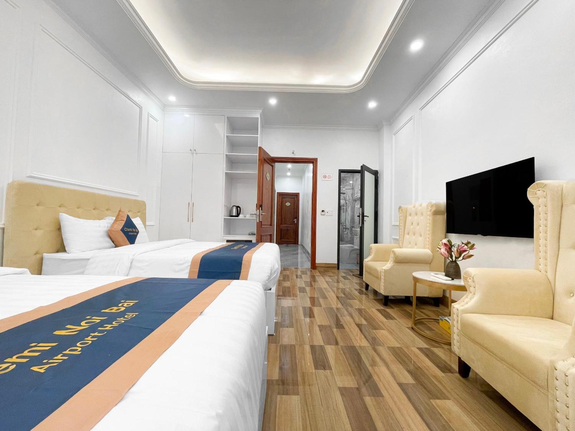 Chemi Noi Bai Airport Hotel Thach Loi Eksteriør bilde
