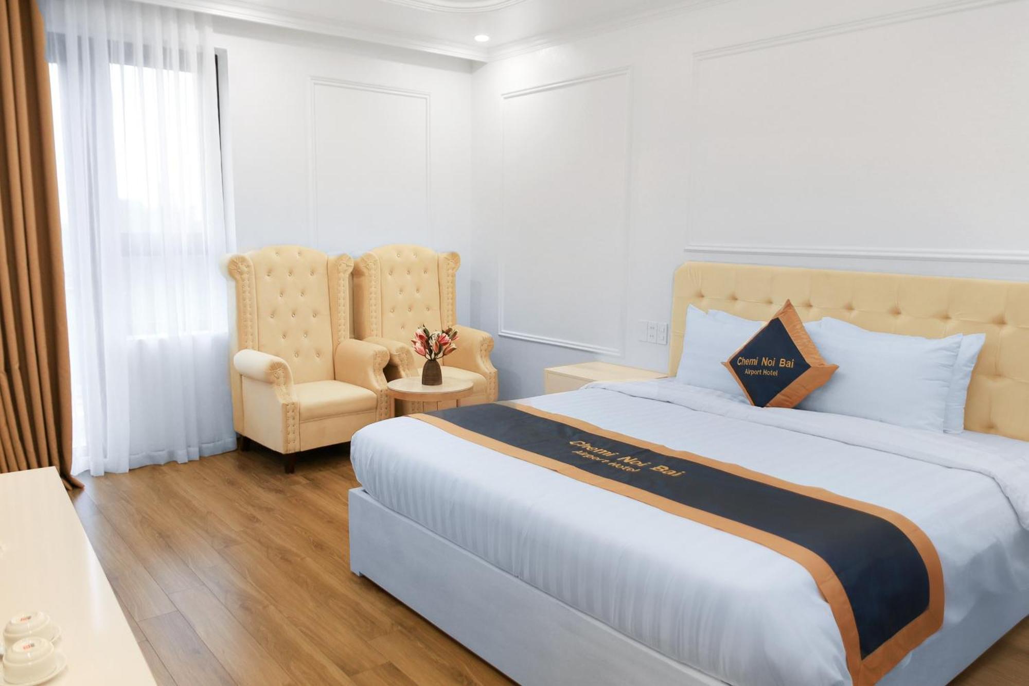 Chemi Noi Bai Airport Hotel Thach Loi Eksteriør bilde