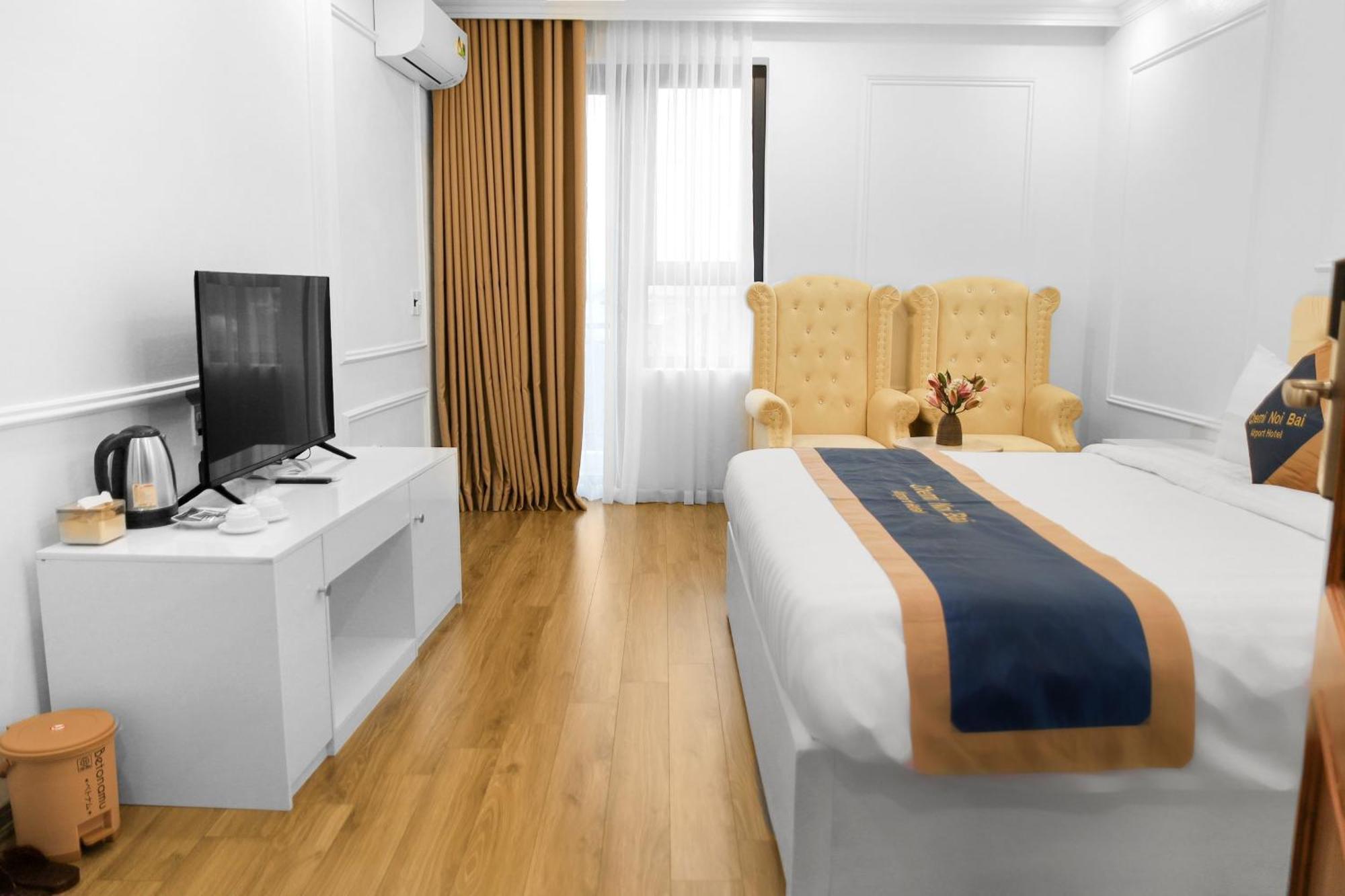 Chemi Noi Bai Airport Hotel Thach Loi Eksteriør bilde