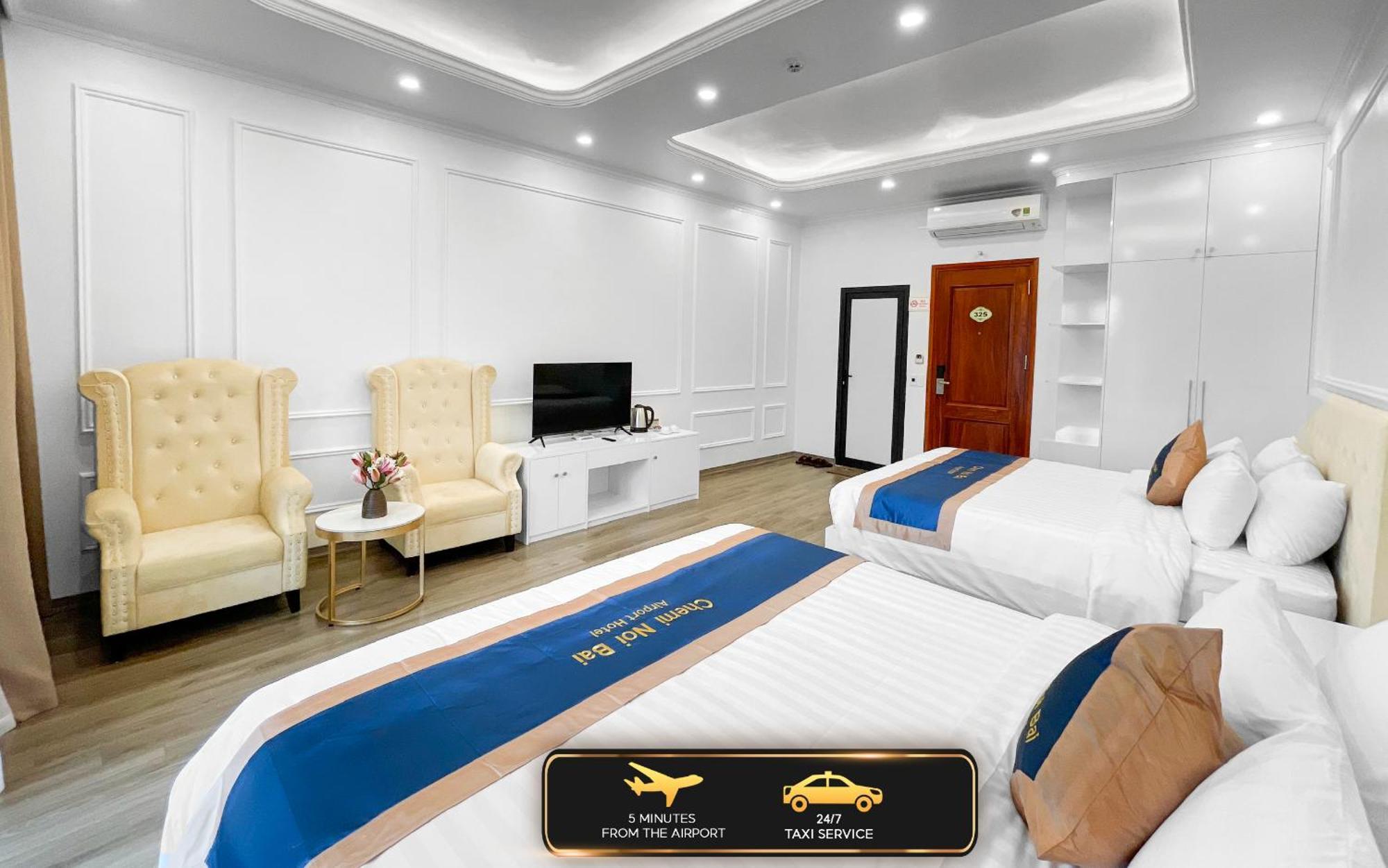 Chemi Noi Bai Airport Hotel Thach Loi Eksteriør bilde