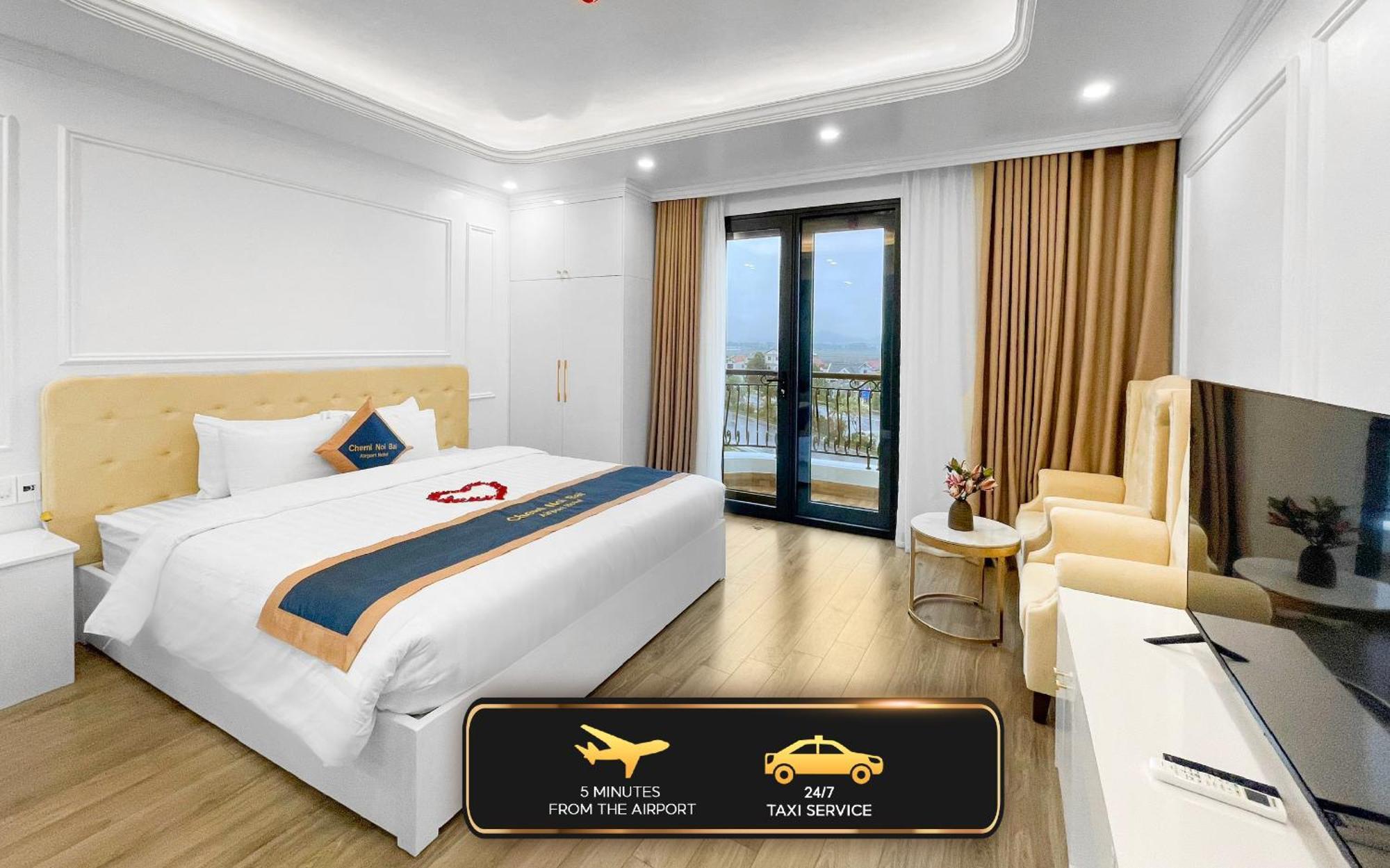 Chemi Noi Bai Airport Hotel Thach Loi Eksteriør bilde